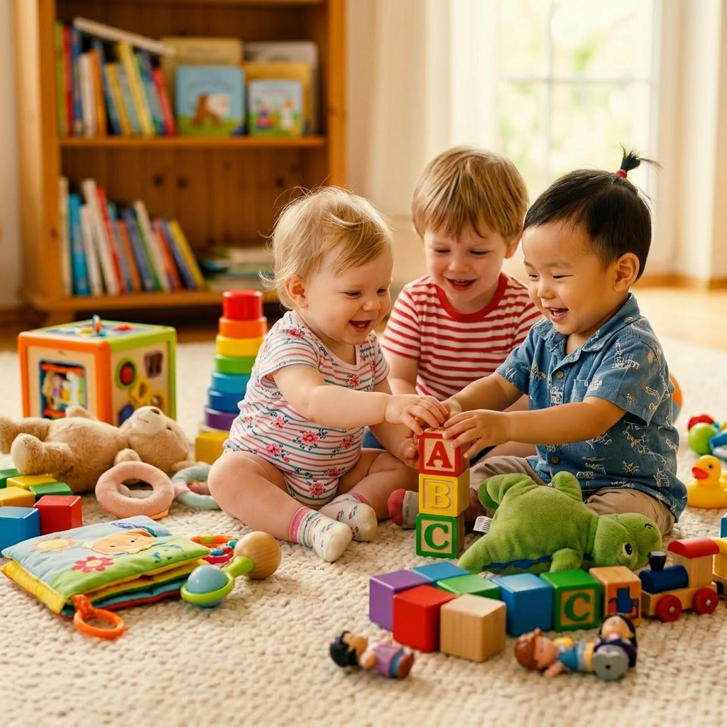 satte Kinder, spielende Kinder, Tipps und tricks, Tagesmutter